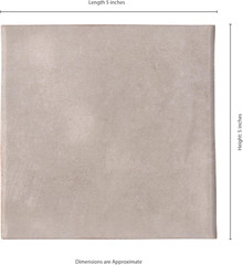 Renzo Sterling 5X5 Glossy Ceramic Square Wall Tiles for Bathroom, Kitchen Backsp