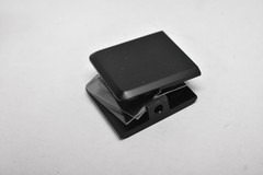 CRL BCU40RB Oil Rubbed Bronze Beveled Wall Mount U-Clamp For Glass Hardware