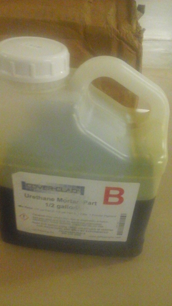 COVER CLAD CM URETHANE MORTAR( PART B ONLY) FOR FLOORING 4 1/2 GALLONS