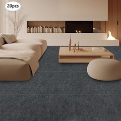 20 Pcs Self Adhesive Carpet Commercial Office Home Retail Floor Square Carpet