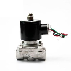 2-Way Solenoid Valve NC Stainless Steel 3/8-2″ Water Control 12V 24V 110V 220V
