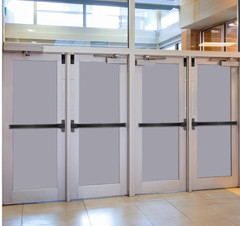 Vertical Rod 27.5 Inch Door Panic Bar Exit Device Commercial Door Push Bar Lock