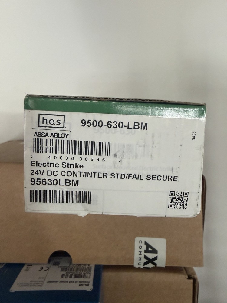 Hes 9500 630 Lbm Electric Door Strike, Stainless Steel, Stainless Steel, For