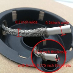 Mobile Home 100′ Heat Cable Htm Braid Self Regulating Heating Tape Water Line Fr