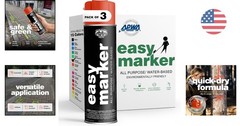 Quick-Drying 18oz Inverted Marking Paint – Orange Fluorescent, Indoor & Outdoor