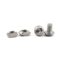 2020 Series L Shape Joint Plate Bracket Kit,4pcs Joint Plate,20pcs M5 T-Slot …