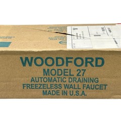 Woodford 27CP-12 Automatic Draining Freezeless Wall Faucet New Ships Quickly