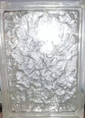 Pittsburgh Corning Decora Glass Block 6x8X3″ RETIRED New Old Stock USA Made