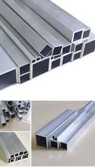 Aluminium Alloy Square Tube Hollow DIY Decoration Height 6-25mm Length 300 500mm