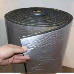 Self-Adhesive Sound Deadener REFLECTIVE Heat Insulation Mat Car Hood Engine 4X5