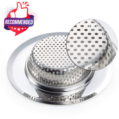 2 Pack – 2.75″ Top / 1.5″ Basket, Stainless Steel Slop, Utility, Kitchen And