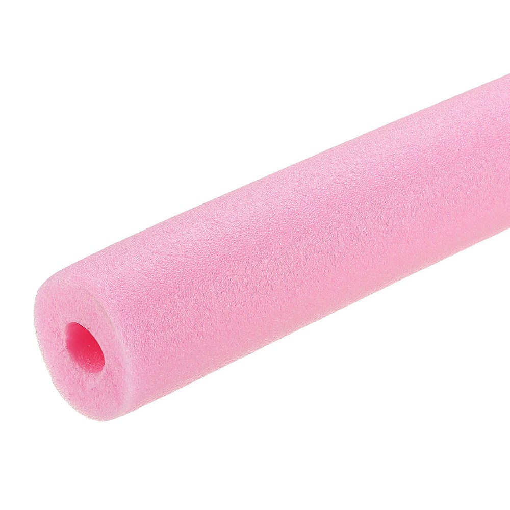 1″ ID 4FT Pipe Insulation Foam Tube 2.56″ OD Foam Tubing Cover Pink