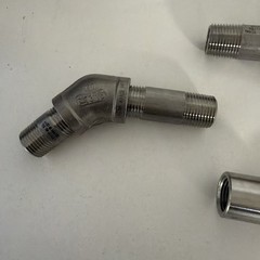 45 Degree Elbow 1/2″ Socket Weld Class 150 Cast 316 WHIT ACCESORIES