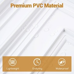 Drop Ceiling Tiles 2 ft x 2ft w/3DmPatterns, 12-Pack Tiles Up to 48 Sq.ft.