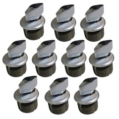 10x T-Turn Mortise Cylinders 1″ for Store Front Door Adams Rite Lock Thumb Turn