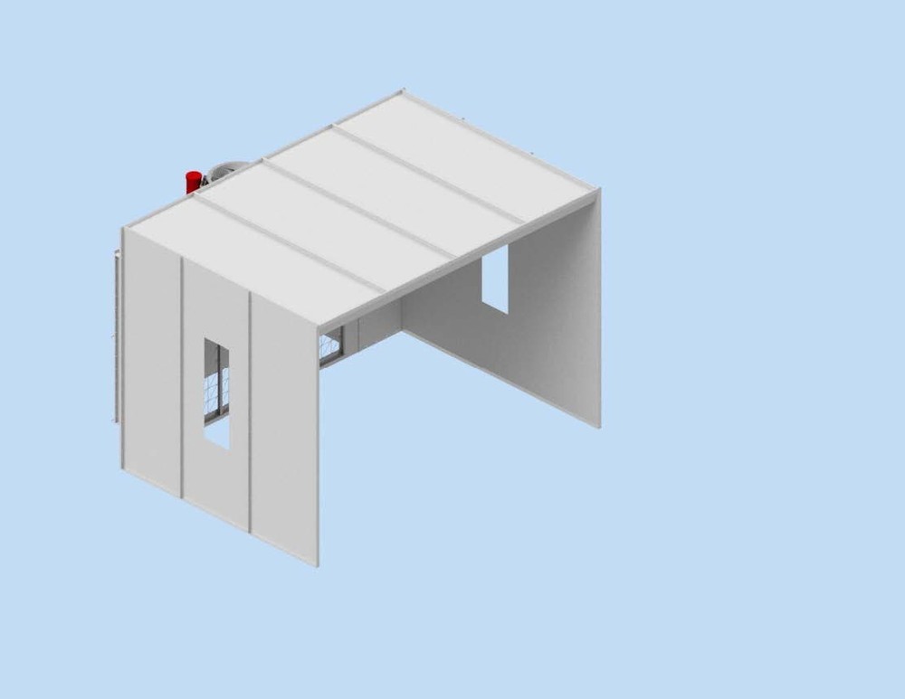 Spray Booth 14′ x 10′ x 10′