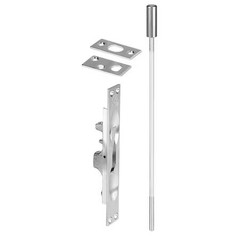 Rockwood 555.3 Lever Extension Flush Bolt, Brass