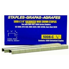 Duo Fast type 5008C Staple 5M 20 Gauge 1/2″ Crown X 1/4″ Leg Staples