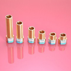 1/2″ 3/4″ 1″ BSP Brass Pipe Fitting Female / Male Thread Coupler Reducer Nipple