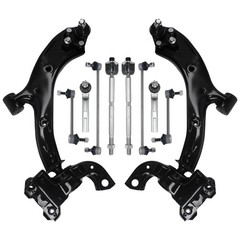 Front Control Arm Ball Joint Sway Bar Tie Rod Set for Acura RDX 07-12 10pc