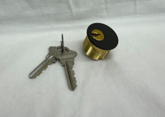 7165SC2-10B-KA ILCO Mortise Cylinder, 1″, Keyway SC, Keyed Alike, (50 units)