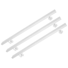 3.05M Stainless Stair Rail 101×9.8cm – Baking Paint Rectangle, Wall Mount