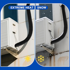 Mini Split HVAC Insulation Wrap, 600D Oxford, Waterproof & UV Protection