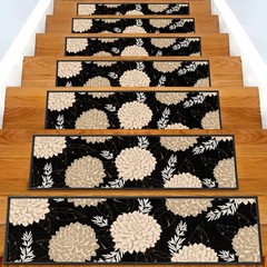Non-Slip Carpet Stair Treads 7PCS, 8″x30″ Peel and Stick Stair Runner for Wooden