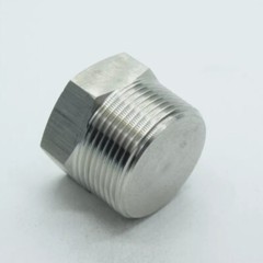 Stainless Steel 304 Pipe Fitting Outer Hex Plug1/8″ 3/8″1/4″3/4″1/2″MIP NPT Male