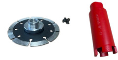 Heavy Duty Diamond Tool Kit Concrete Masonry Cutting Drilling