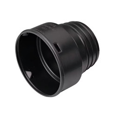 HDPE Corrugated Adapter 4 in. Drain Pipes & Fittings Spt X 4 in. Corr. Hub