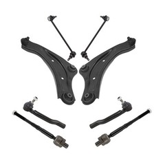 8pc Suspension Kit Control Arm Tie Rod Sway Bar for Nissan Juke 11-17 Leaf 11-12