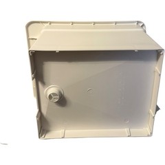Mustee Lil’ Tub 21CP Laundry Tub Combo 18in Single Basin White Missing Lines