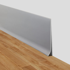 Flexible Baseboard Molding Trim 4 Inch X 20 Feet Self-Adhesive Vinyl Wall Base P