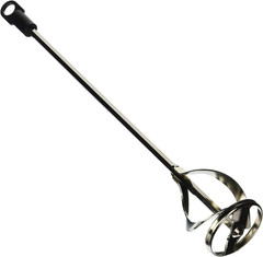 Paint and Mud Mixer for Drill – Mixes 1 to 3 Gallons – 15 3/4″ Length – 5/16″ He