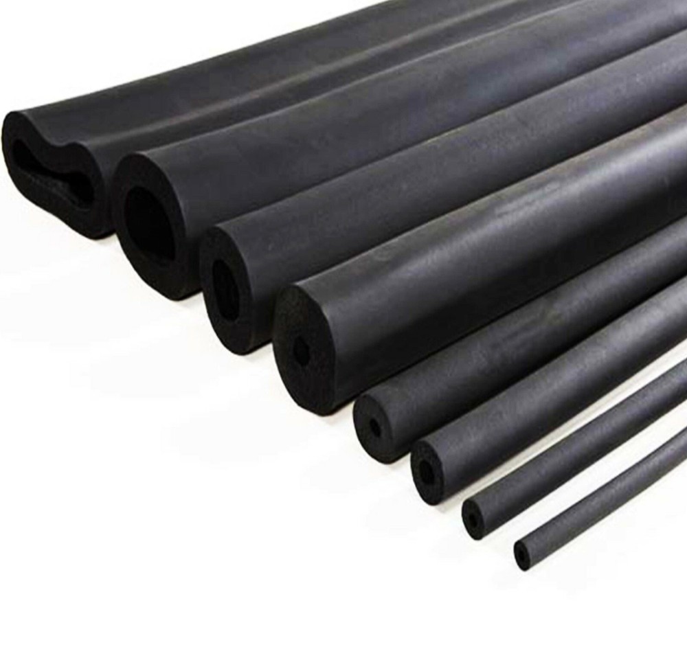 2mtrs Elastomeric Rubber Pipe Pole Tube Foam Insulation 1/2″ 12MM ID X 3/4″ 19MM
