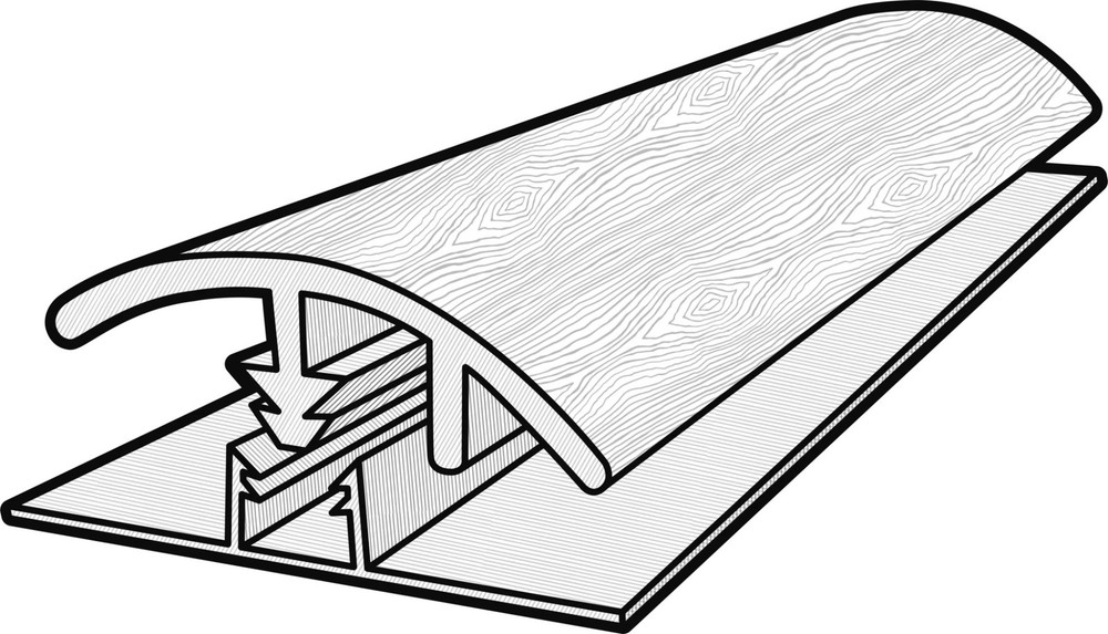 COREtec RD7CT-VV800 94″ Vinyl Multi-Purpose Reducer – Sold by – Lawrence Maple