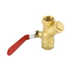 1/2″ 3/4″ 1″ BSP Brass Y Type Strainer Filter Ball Valve Equal Female Thread