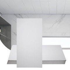 Sunnyglade 10-Pack Drop Ceiling Tile 2ft x 4ft, 24 inches x 48 inches, White