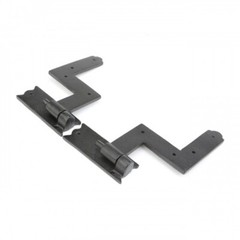 Black Wrought Iron Shutter Lift Off Pintle Hinges 6 1/2″ L Colonial Pin Hinges