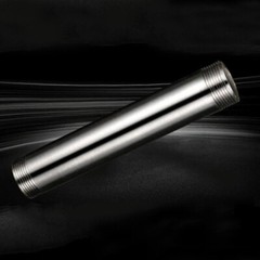 3/4″-1″ BSP Male Length 10-50cm Barrel Nipple 304 Stainless Steel Pipe Fitting