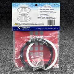 Extend A Drain 3-3/8″ Drain Height Extension Kit 1/4″ to 1/2″ Shower Sink & Tub