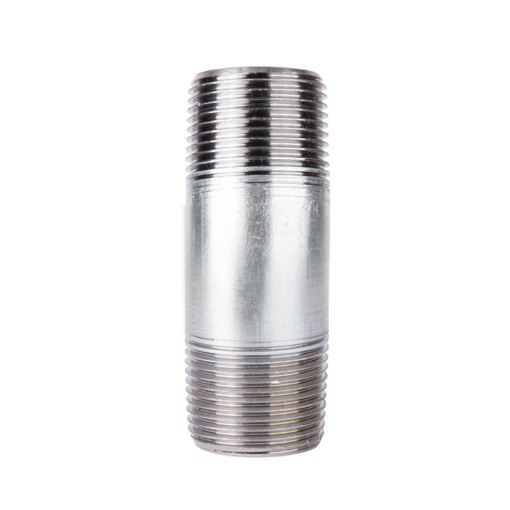 BK Products 566-035HC Galvanized Nipple 1-1/4 x 1-1/4 MIP Dia. in. (Pack of 5)