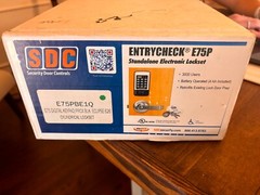 Standalone electronic lockset. Battery Operated (4 AA Included). Retrofits Exist