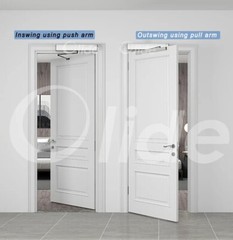 Olidesmart Automatic Swing Door Opener with RFID Sensor for Disabled, Pet Use