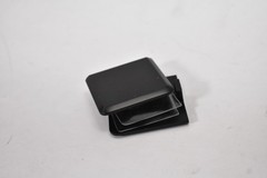CRL BCU40RB Oil Rubbed Bronze Beveled Wall Mount U-Clamp For Glass Hardware