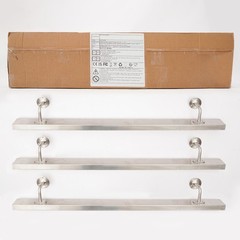 3.05M Stainless Stair Rail 101×9.8cm – Baking Paint Rectangle, Wall Mount US! US
