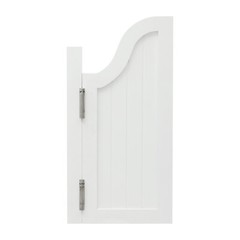27.5 x 27.5 in White Swing Pine Wood Partition Door for Stylish Spaces