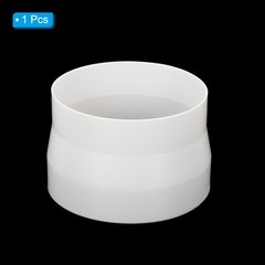 7″ to 6″ Duct Reducer ABS Ducting Airflow Tube Increaser Adapter Pipe Fitting