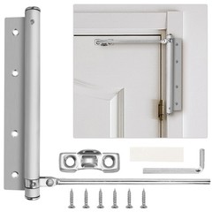 Kyuionty Automatic Door Closer Stainless Steel Soft Close Safety Spring Door …